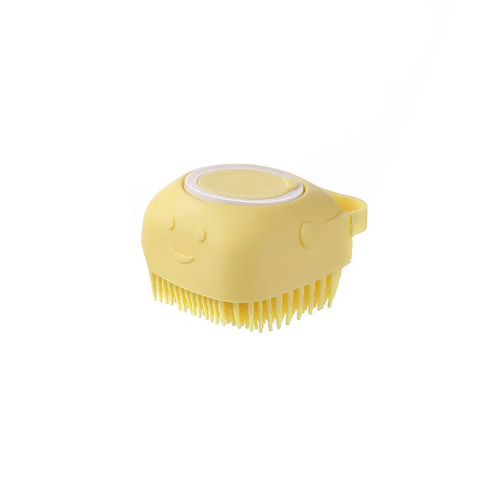 Pet Bath Massage Brush Puppy Dog Cat Grooming Cleaning Soft