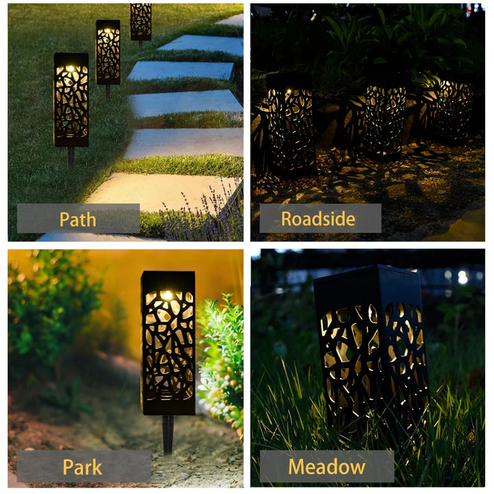 Solar Powered Waterproof Vintage Garden Light