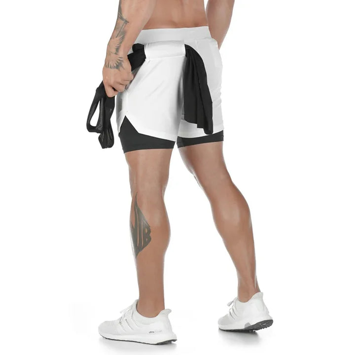 Men's Workout Running Shorts Swim Trunks Lightweight Gym Yoga Training Sport Short Pants