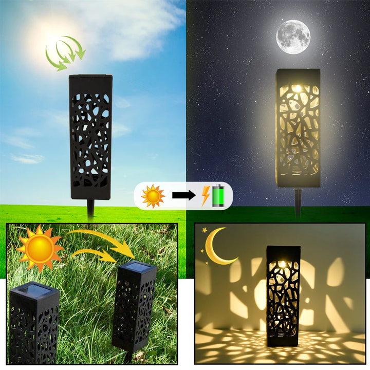 Solar Powered Waterproof Vintage Garden Light